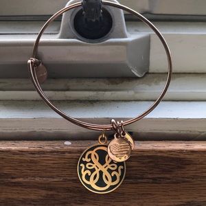 Rose gold Alex and Ani Bracelet